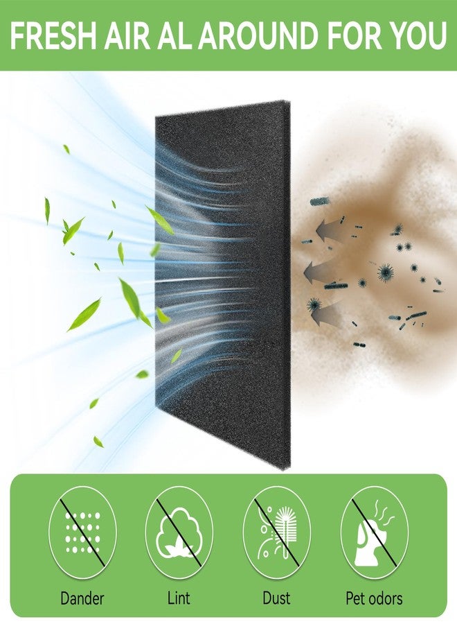 Giokyi BF-2 Air Filter Foam Sheet Material Universal Filter Foam for UNI 12" x 24" x 3/8" - 40 PPI Air Filter Aquarium Sponge Filter Fit Air Conditioner, Purifier, Aquarium for Cutting and Washable - Image 5